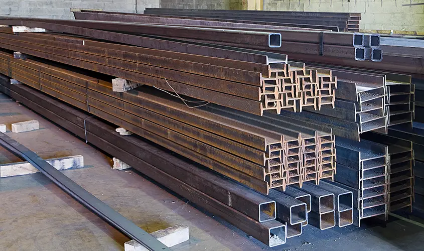 Vigas de acero en Rubí